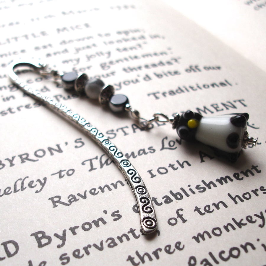 Penguin Bead Bookmark