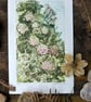 Cornish Hedgerow - Original Collagraph Print - Floral Art - Image 1