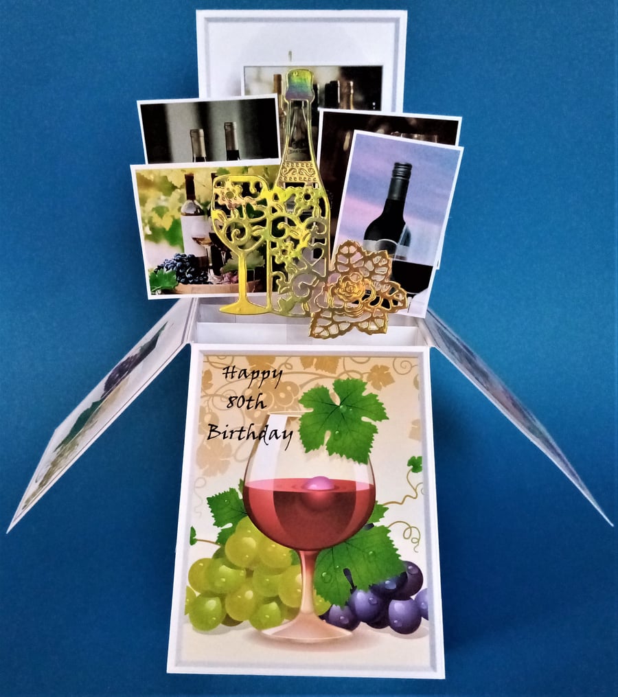 Men's 80th Birthday Card