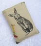 Book sleeve, rabbit design, paperback protector - Image 5