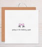 Fun Gin Birthday Card, Spirit Greeting Card, Birthday Drinks. - Image 2