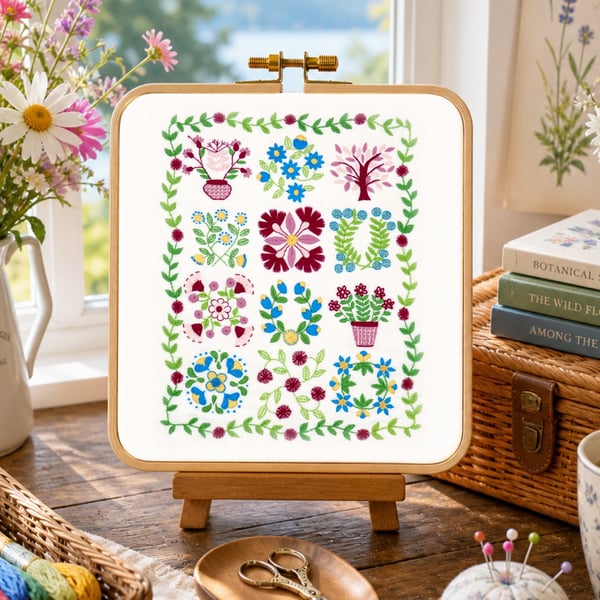 Baltimore Stitchery Hand Embroidery PDF Pattern