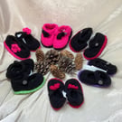 Limited Edition Halloween- Samhain booties 0-3 months. Free Postage.
