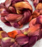 Cormo Hand Dyed Spinning Fibre Autumn Leaves 100g - Image 5