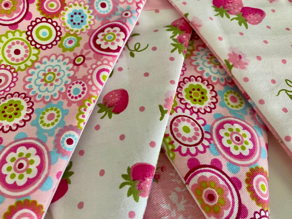 Pink Medley Bunting