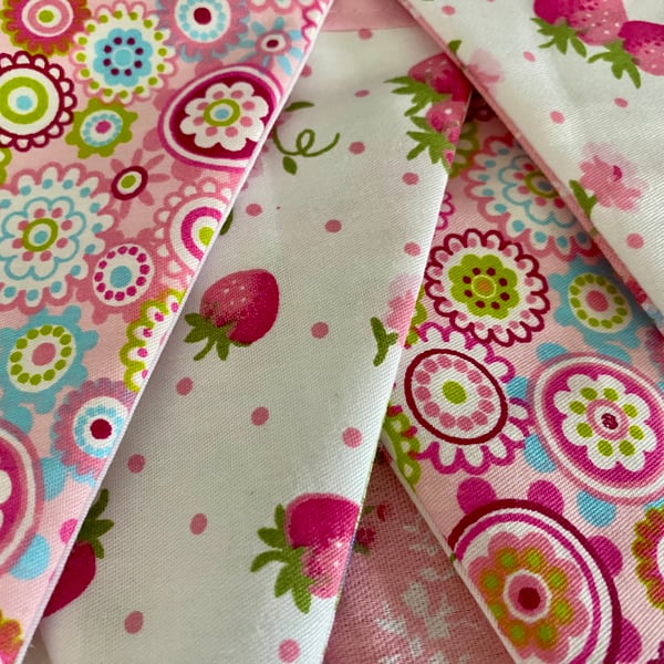 Pink Medley Bunting