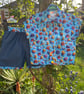 Cute Little Monsters Shirt and Shorts Set