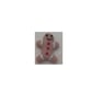 Gingerbread man Christmas Patch needle felt Handcrafted OOAK - Image 1