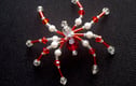 Beady Christmas Spider Decorations