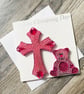 Stunning Handmade Quilled christening Card - Image 1