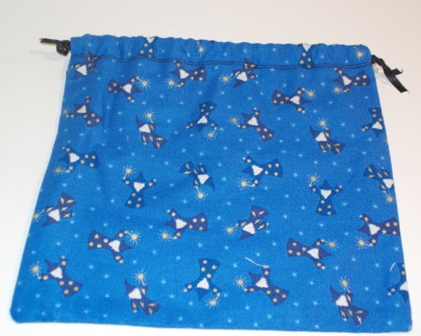 Mini drawstring wizards party  bag.
