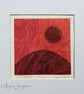 Solar Flare Original Drypoint Etching - Image 2