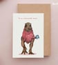 Roarsome Mum Card - Birthday or Mothers day Card for Mum, Funny T-Rex