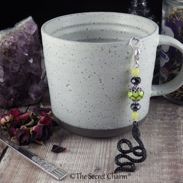 Gothic Loose Tea Infuser, Gemstone Tea Ball, Tea Lover's Gift