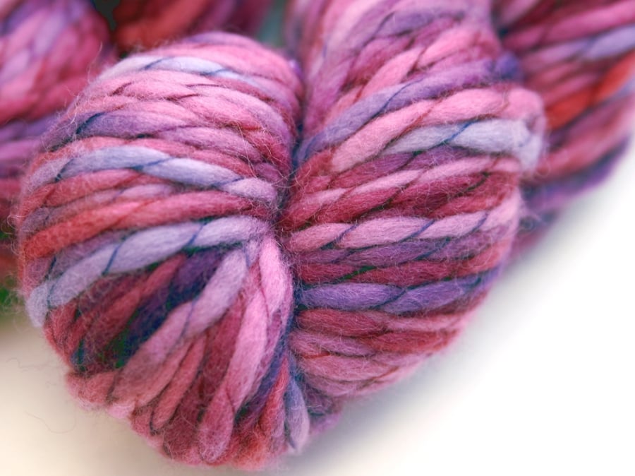SALE Bedtime Story - Chunky merino wave wrap yarn