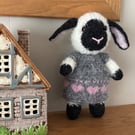 Clover the soft little lamb from a pattern by Elves world