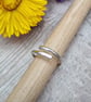 Sterling Silver Open Adjustable Wraparound Ring - JBJ4019 - Image 1