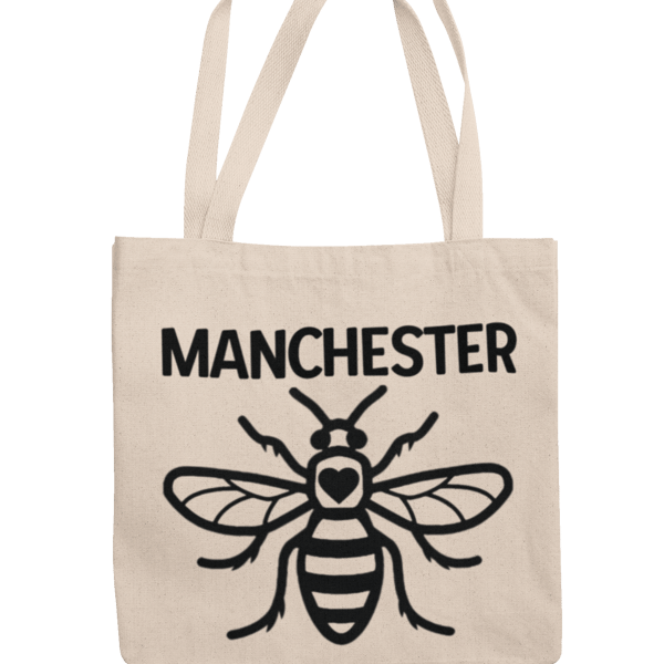 Manchester Bee Tote Bag -MANCHESTER