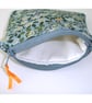 Purse William Morris Clover Grey and Orange - Image 3