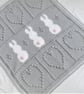 Crochet Baby Blanket Pattern, Bunny Blanket pattern, PDF pattern - Image 1