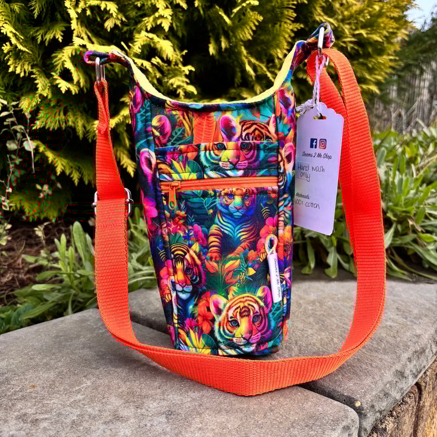 H20 Water Bottle Bag - Tiger