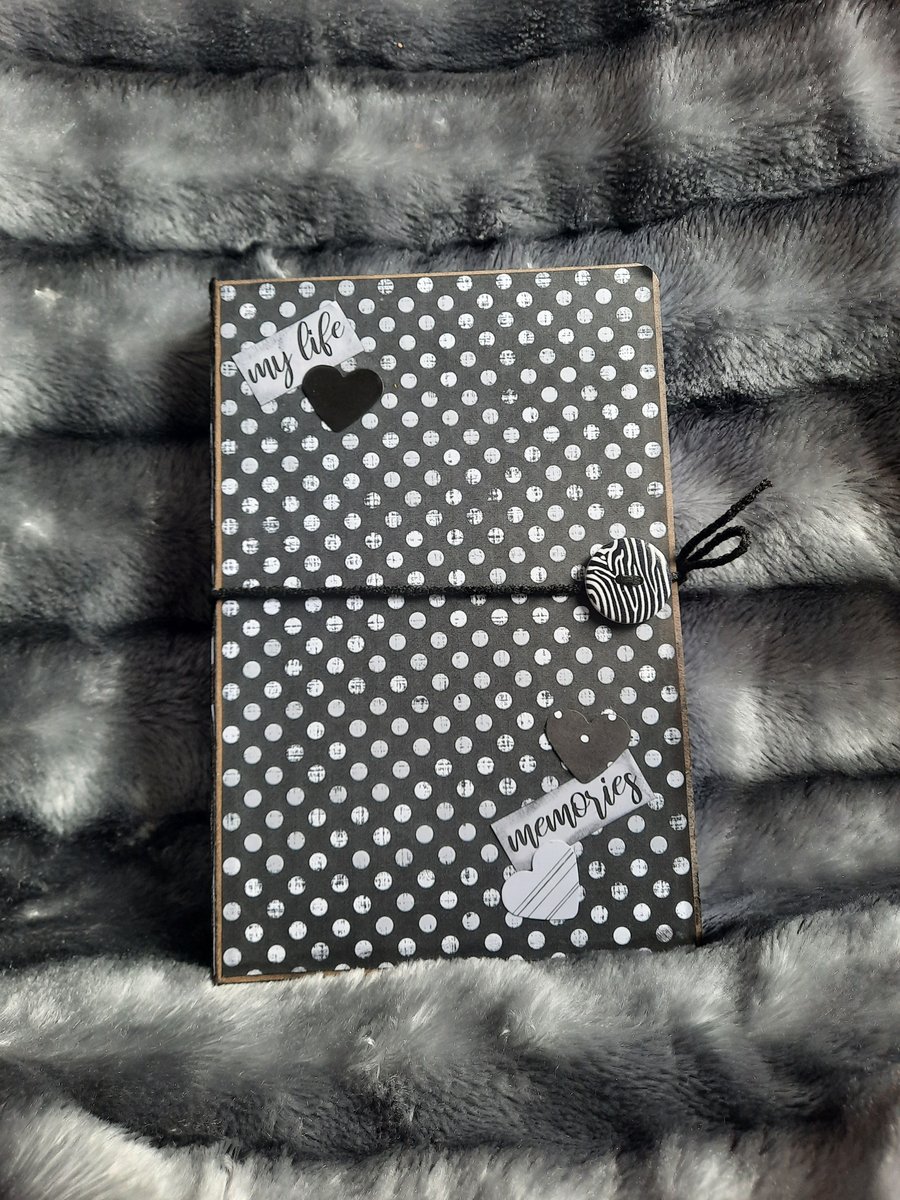 Gorgeous Monochrome Black and White Journal 
