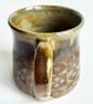 Mug Brown Glazed  - Hand Thrown Stoneware Ceramic Mug  - Image 4