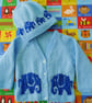 Baby Knitting Pattern for Jacket and matching Hat with Elephants.  Digital - Image 2
