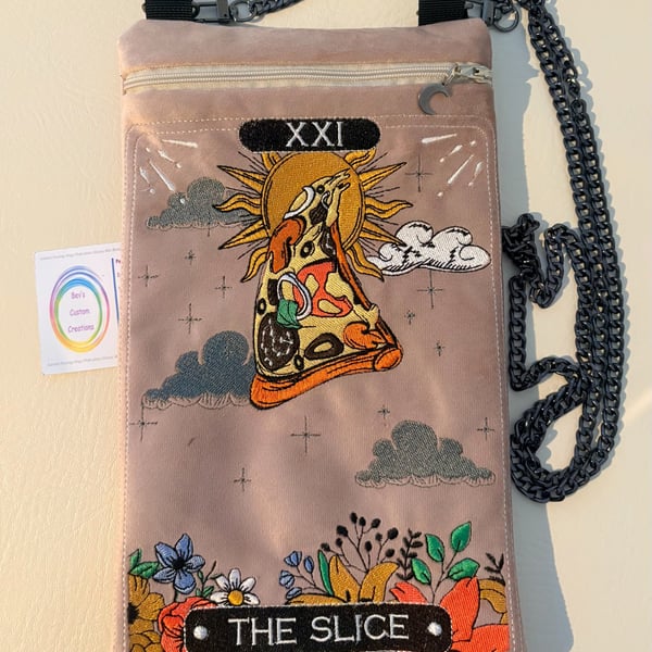 Embroidered Tarot inspired - The slice - Velour 