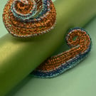 Asymmetrical bangle - recycled 