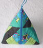Pyramid Purse. Patchwork and Quilted Project Holdall. - Image 1