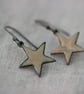 Enamel Star Dangly Earrings - Image 9