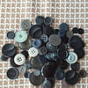 Assorted Black Buttons