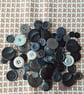 Assorted Black Buttons - Image 1