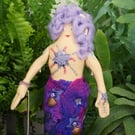 Aethra, A Tiny Perfectly Imperfect Mermaid Doll