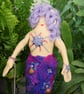 Aethra, A Tiny Perfectly Imperfect Mermaid Doll