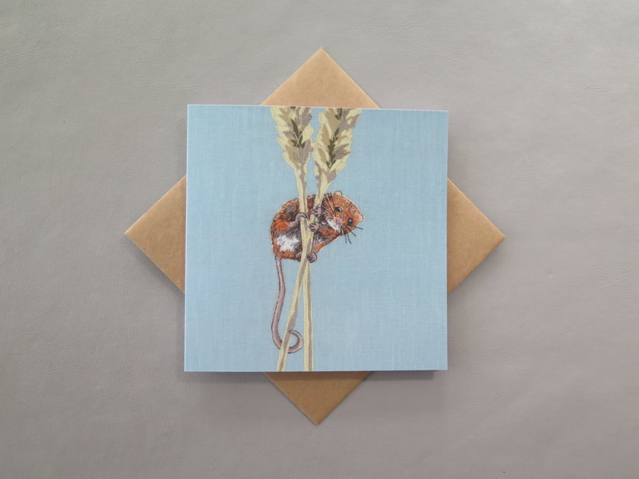 Harvest Mouse card