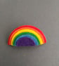 Felt Rainbow Brooch - Image 2