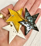 Trio of ceramic stars  - Image 2