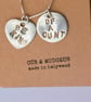 Fine Silver BE KIND OF A CUNT Pendant