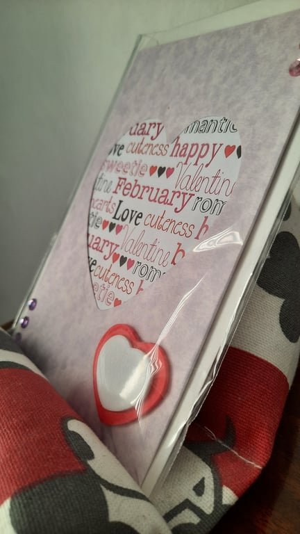 Lilac Valentines Card