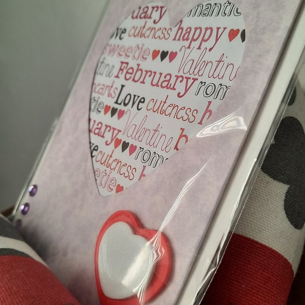 Lilac Valentines Card