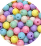 8mm Acrylic Ball Beads: Multicolored DIY Jewelry Making - 100, 500pcs - Image 2