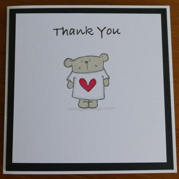 Little Bear Thank You Card