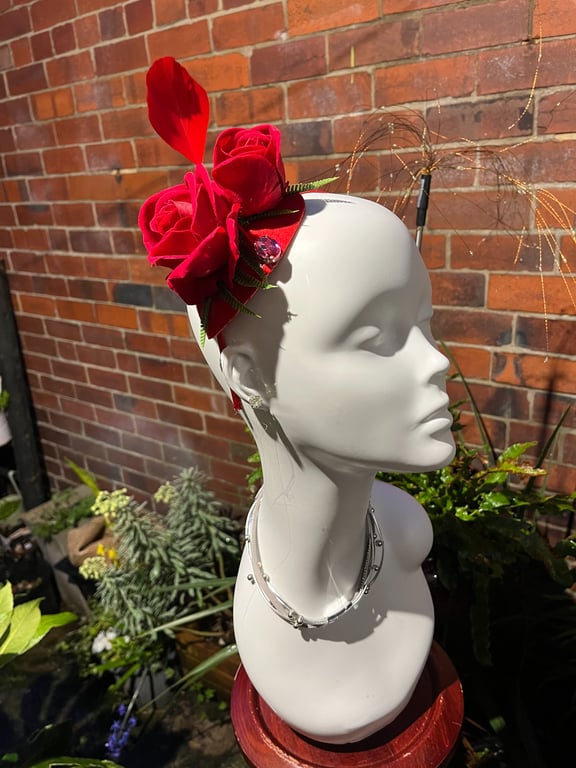 Beautiful Handmade hat, Hat for the Races, Hats for Ascot, Special Occasion Hats