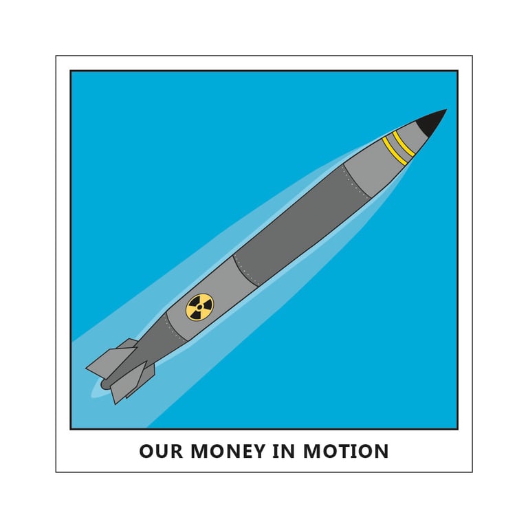 Our Money In Motion Postcard