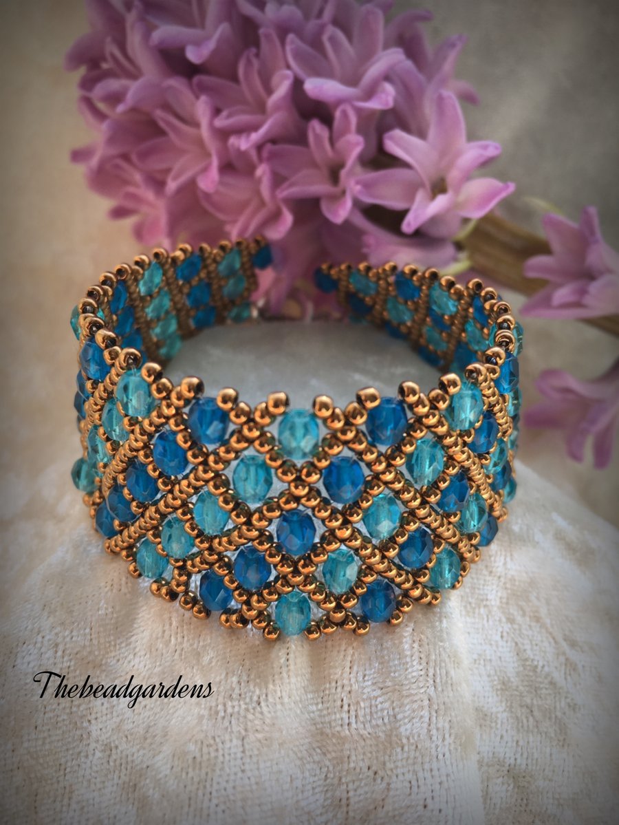 Beautiful woven bracelet 