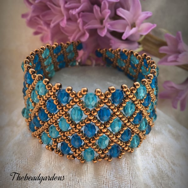 Beautiful woven bracelet 