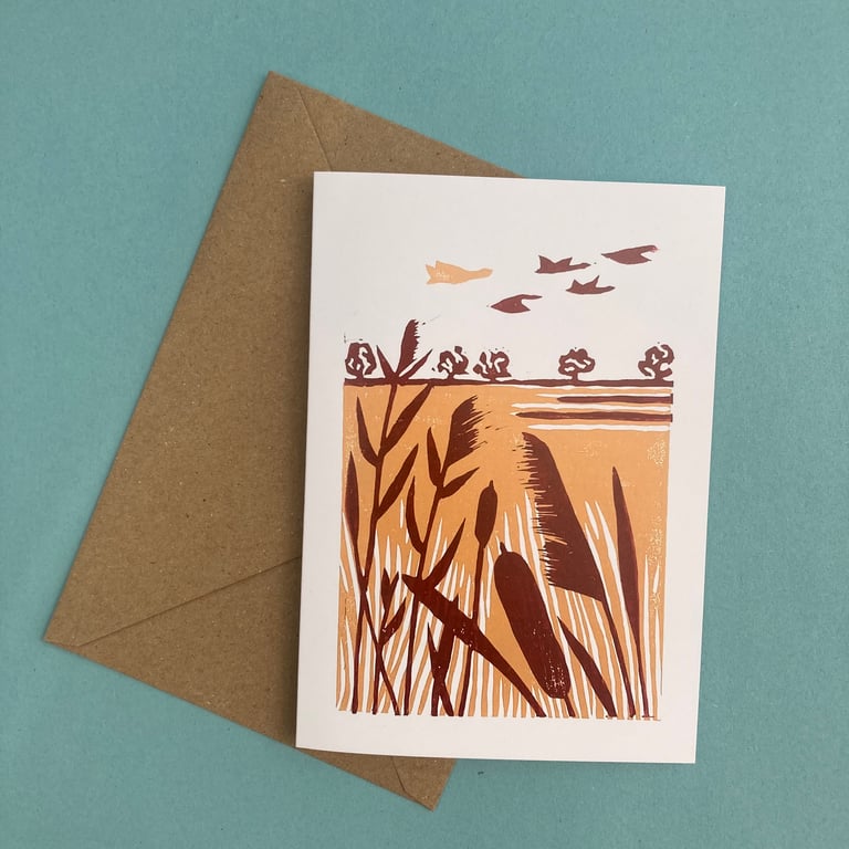 Norfolk Geese greetings cards