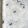 Spiderweb gift wrap Halloween themed Wrapping paper, Premium smooth paper